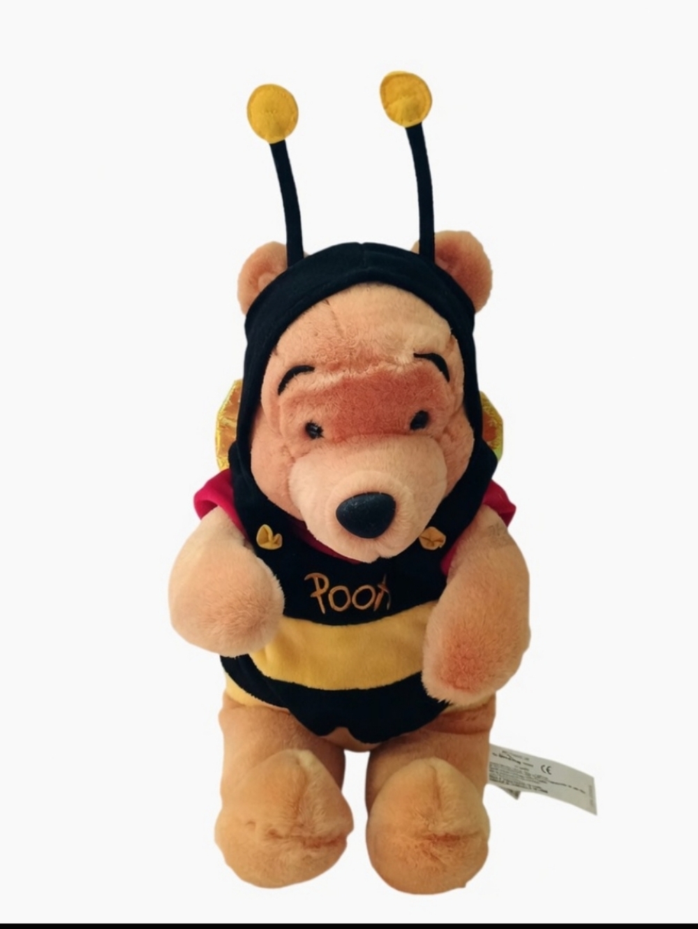 Vintage Disney Store 12" Winnie the Pooh Bumble Bee Plush (Retired) NWT